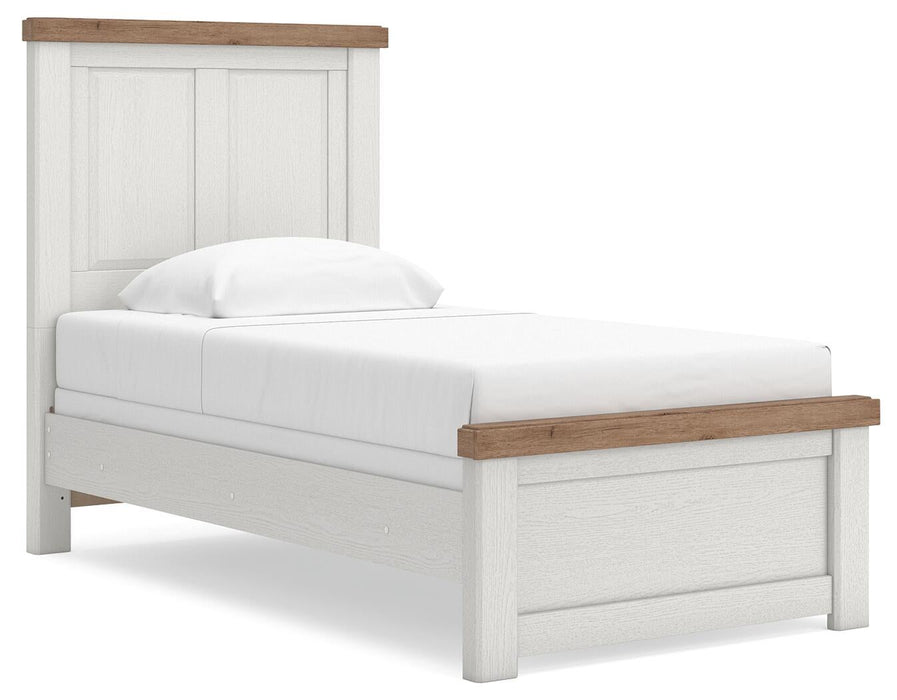 Savonport Twin Panel Bed, Dresser and Mirror