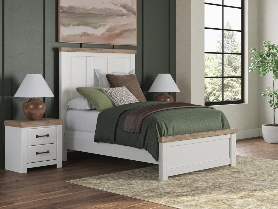 Savonport Full Panel Bed. Dresser, Mirror and Nightstand