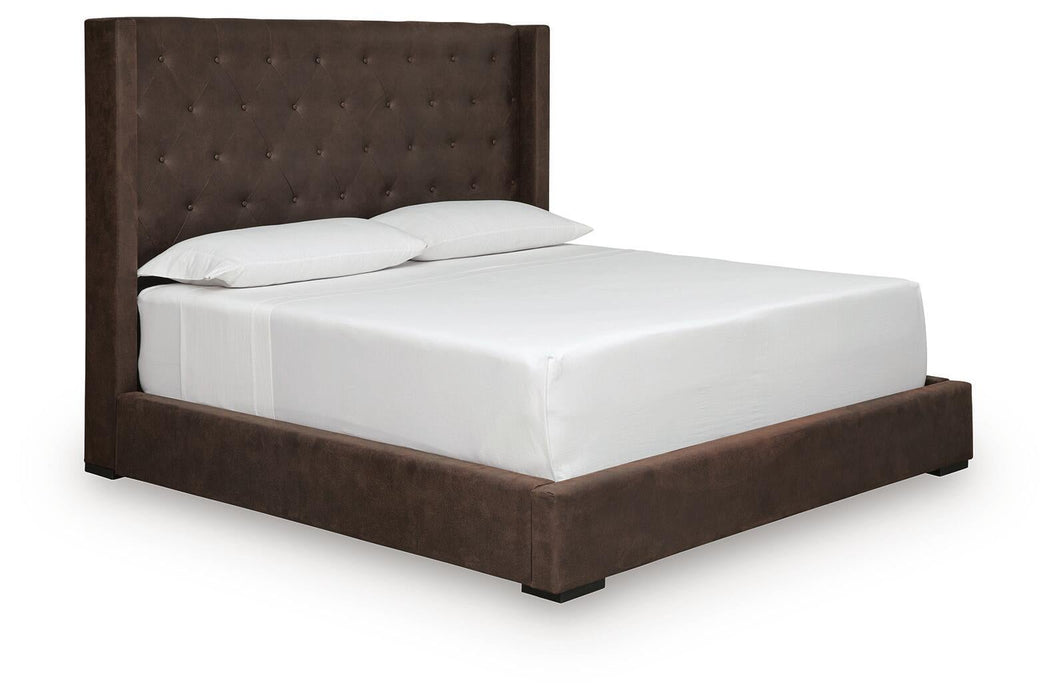 Lavernty Queen Upholstered Storage Bed