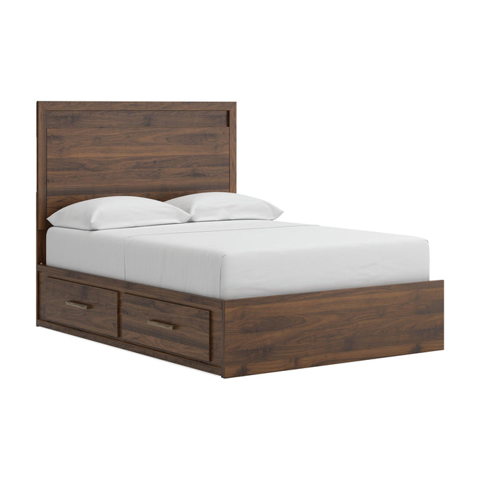 Ashley Express - Janfyn Full Panel  Bed with 2 Sided Storage