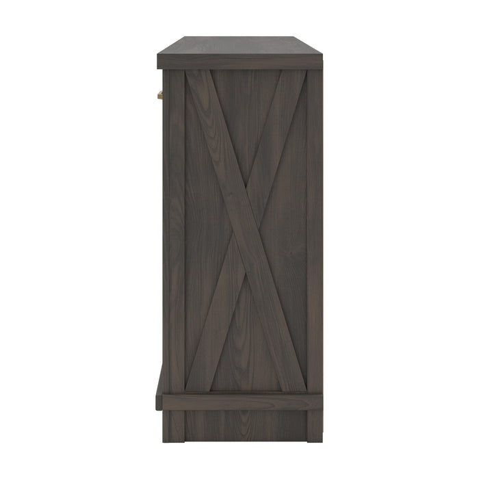 Brazen Valley 71" TV Stand with Electric Fireplace