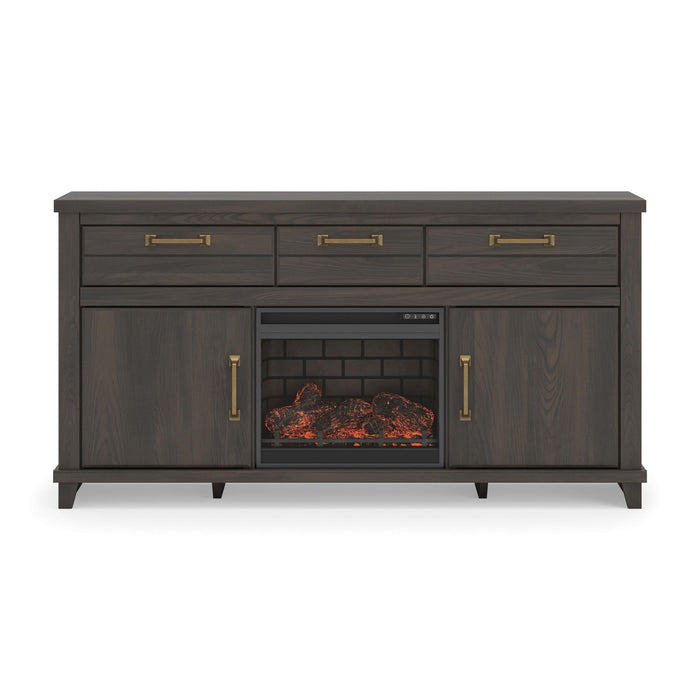 Brazen Valley 71" TV Stand with Electric Fireplace