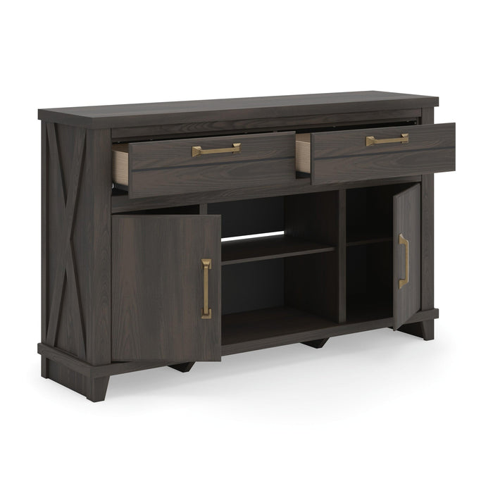 Brazen Valley LG TV Stand w/Fireplace Option