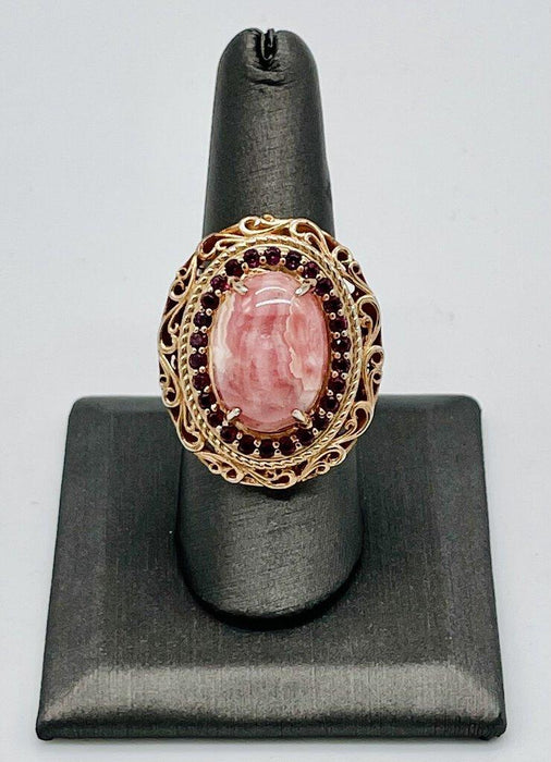 Ss RhodocrociteW/pnk Halo