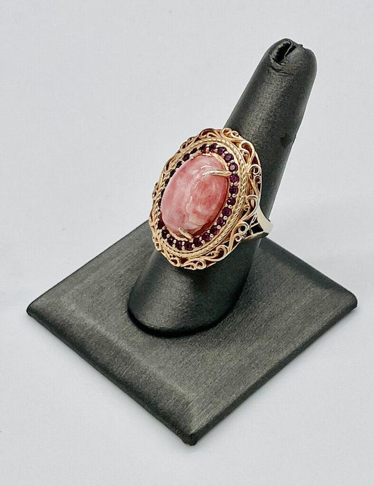 Ss RhodocrociteW/pnk Halo