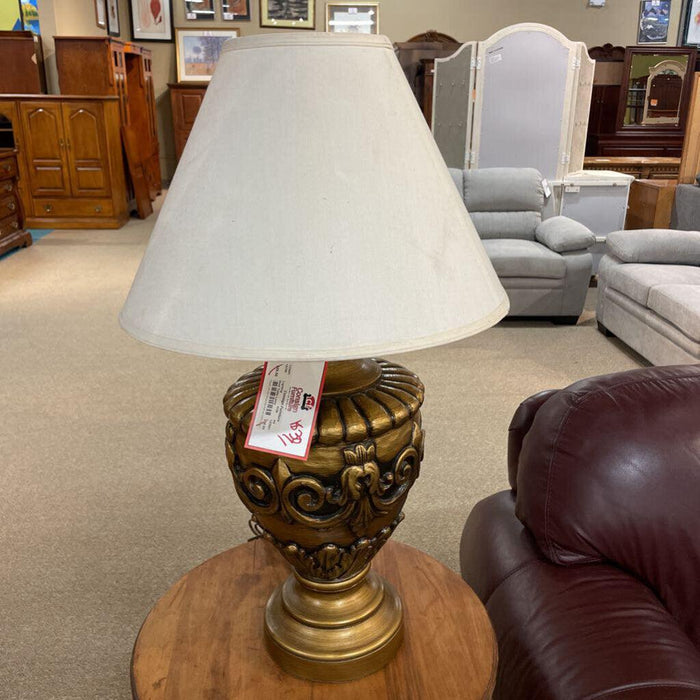 Gold Table Lamp