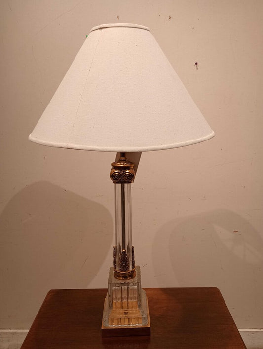 White & Gold Lamp (BI)