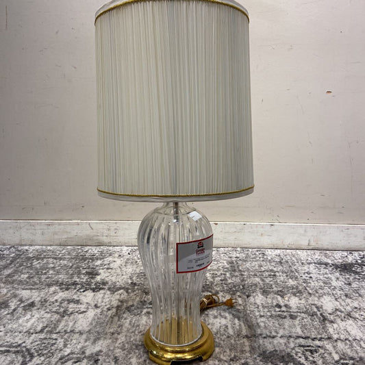 Glass & Gold Lamp (LC)