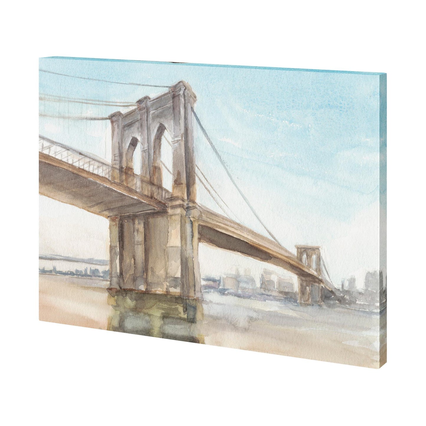 Iconic Watercolor Bridge II (48 x 36)