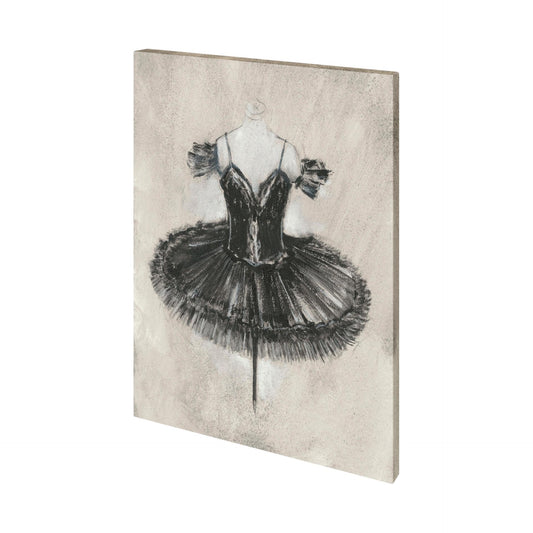 Black Ballet Dress II (28 x 35)