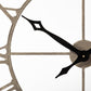 Mething Light Brown 31.5" Large Farmhouse Wall Clock