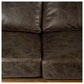 Colburne II 96" Brown Leather Three Seater Sofa