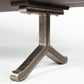 Hollandsworth 73.5x19x32 Brown Solid Wood Body W/Nickel Finish Metal Legs Sideboard