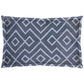 Boswell III 13 x 21 Blue Diamond Patterned Pillow Cover