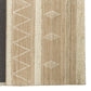 Paloma I 96 x 60 Brown/Cream Hemp/Wool Raised Detail Rug