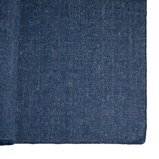 Neela II 96 x 60 Dark Blue Wool Rug