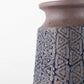 Sefina I Small Brown/Black Patterned Ceramic Vase