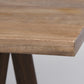 Legolas II 84x40 Rectangular Brown Solid Wood Top & Base Dining Table