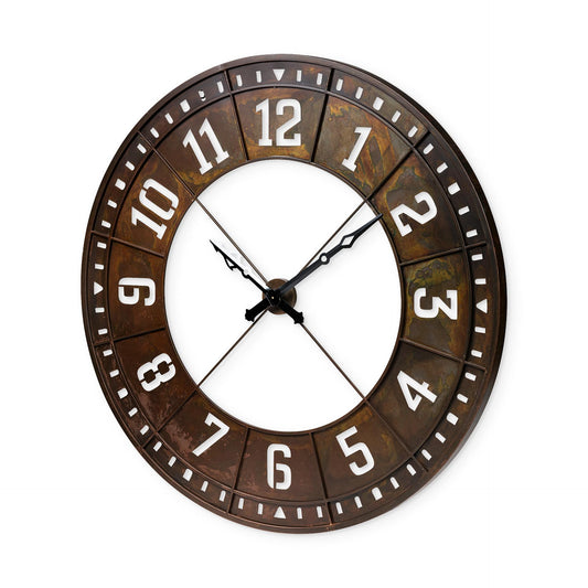 Newcastle 56.5" Giant Oversize Industrial Wall Clock