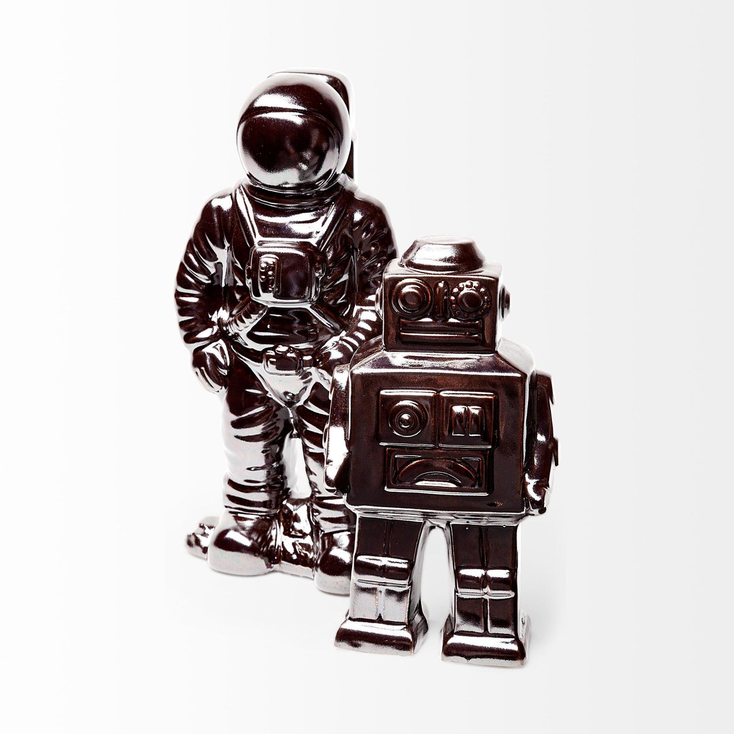 Aldrin 4L x 4W Bronze Electroplated Astronaut