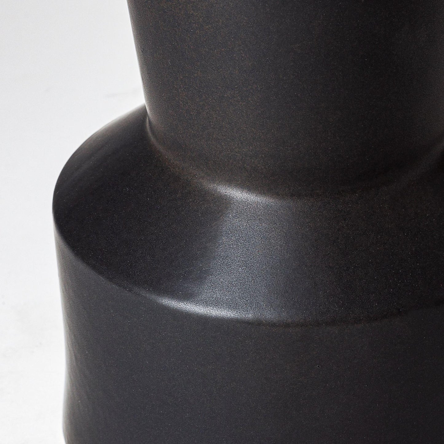 Laforge Black Ceramic Vase