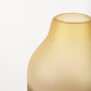 Pyla Tall Yellow/Brown Glass Sand Dune Inspired Vase