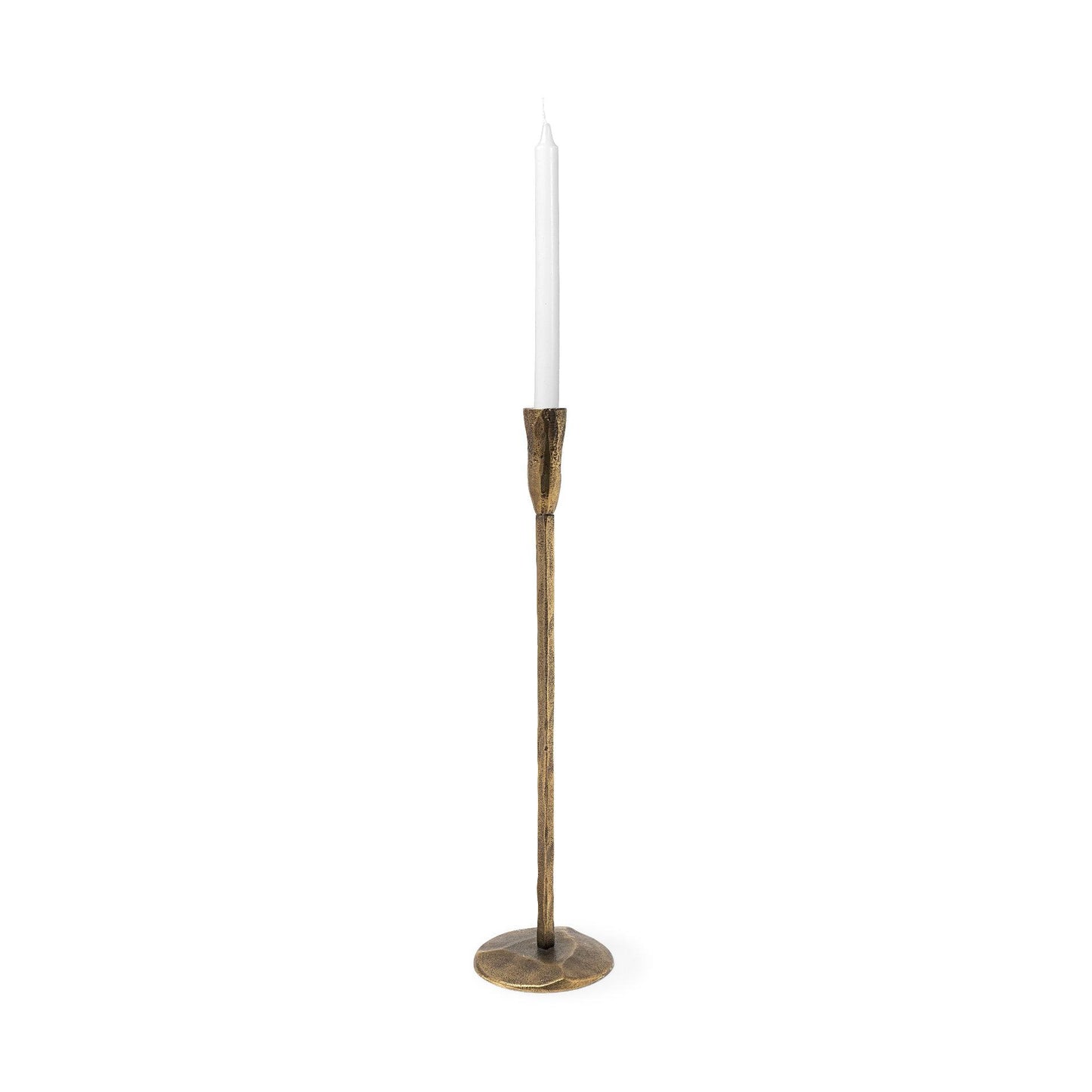 Levit (Large) Gold Table Candle Holder