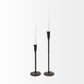 Levit (Small) Black Table Candle Holder