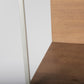 Morris II 19.75 x 15 x 72.5 Brown Wood and Silver Metal Frame 4 Shelf Shelving Unit