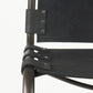 Berbick 43" Total Height Black Leather w/ Iron Frame Bar Stool