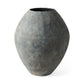 Gobi 23L x 28H Large Gray Ceramic Oval Vase