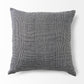 Ramone 20 x 20 Black and White Fabric Decorative Pillow Cover