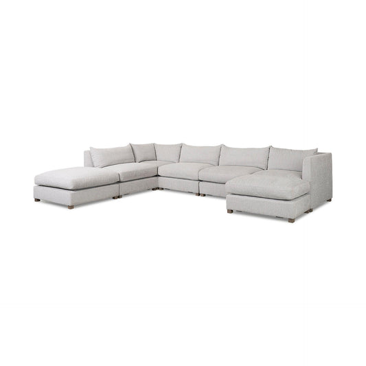 Valence7 Piece Light Gray Modular Sofa Set