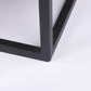 Sloan 80.0L x 17.0W x 36.0H Dark Wood W/Black Metal Frame Sideboard