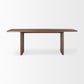 Grier 84L Medium Brown Wood w/ Cane Dining Table