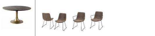 McLeod II Table - 2 Chairs & 2 Arm Chairs