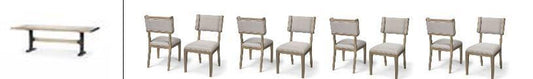 Araxi Table - 8 Chairs