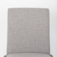 Palisades Cream Upholstery w/ Solid Wood Armless Dining Chair