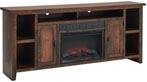 84" Fireplace Console