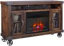 62" Fireplace Console