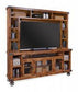 Industrial 85" Console & Hutch (Fruitwood)