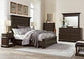 Foxhill Storage King Estate Panel Bed (Dark Truffle)