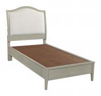 Charlotte Non Storage King Upholstered Bed (Shale)