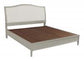 Charlotte Non Storage King Upholstered Bed (Shale)