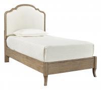 Provence Non Storage Full Upholstered Bed (Patine)