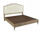 Provence Non Storage Full Upholstered Bed (Patine)