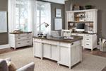 Caraway Credenza & Hutch (Aged Ivory)