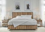 Paxton Non Storage King Panel Bed (Fawn)