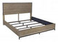 Trellis Non Storage Cal King Panel Bed (Desert Brown)