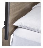 Trellis Storage Queen Panel Bed (Desert Brown)